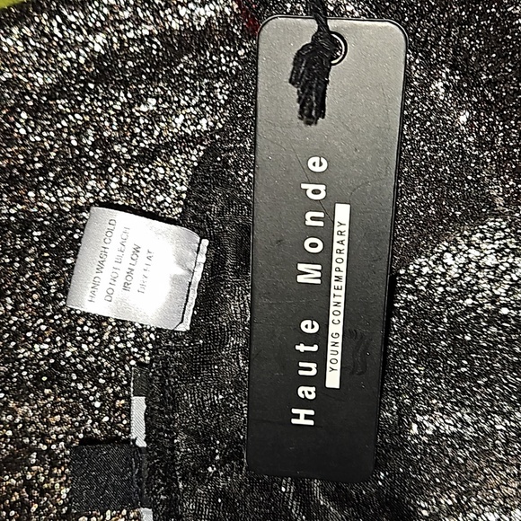 Womens Shiny Red Black Silver Snake Scale Print Leggings Spandex Waist Small - Picture 8 of 9